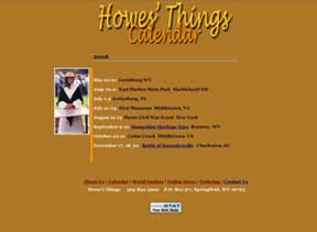 Howes' Things Calendar